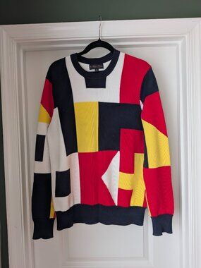 Vintage Brooks Brothers Nautical 100% Supima Cotton Sweater